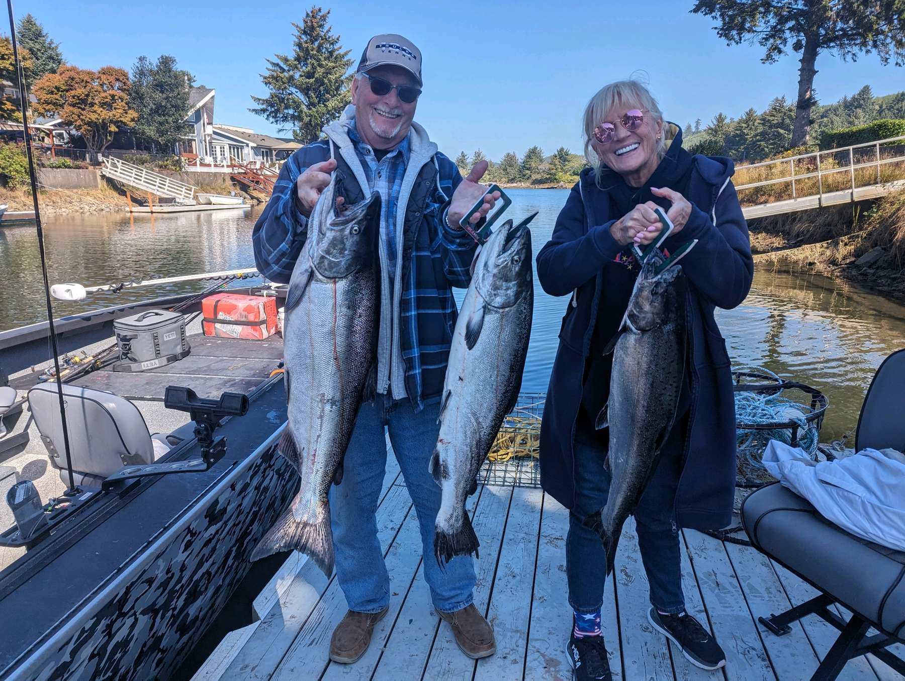 Spring fishing trip on the Oregon Coast with Keeping It Reel Guide Service