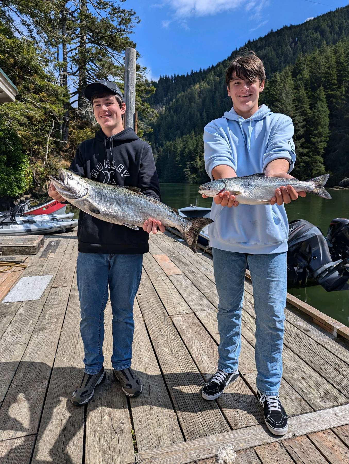 Fall fishing trip on the Oregon Coast with Keeping It Reel Guide Service