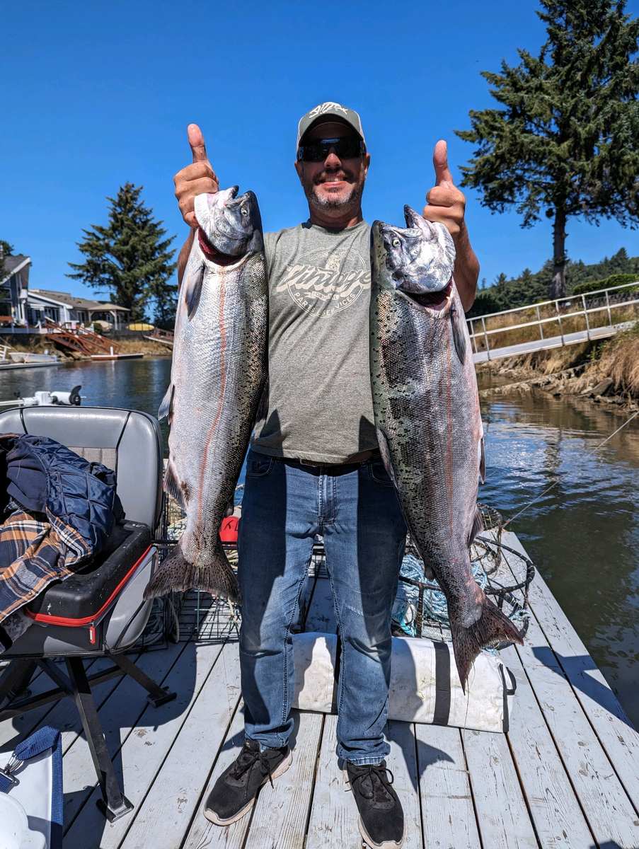 Summer fishing trip on the Oregon Coast with Keeping It Reel Guide Service
