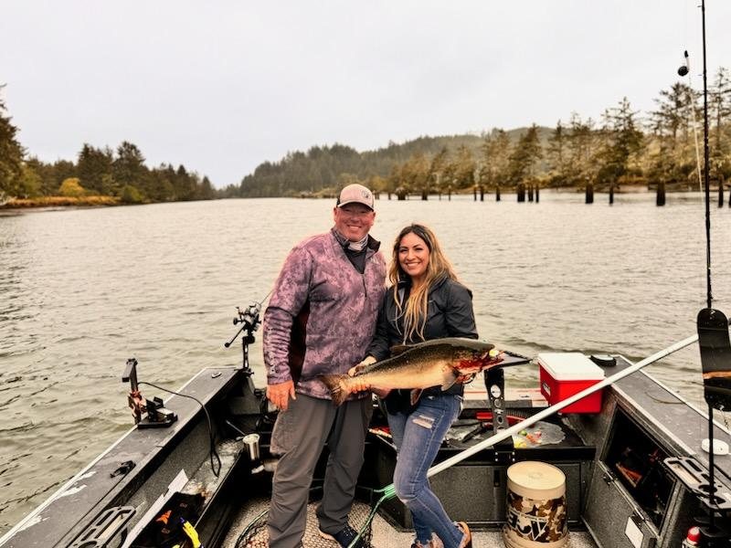 Guided Oregon Coast fishing and crabbing trip with Keeping It Reel Guide Service
