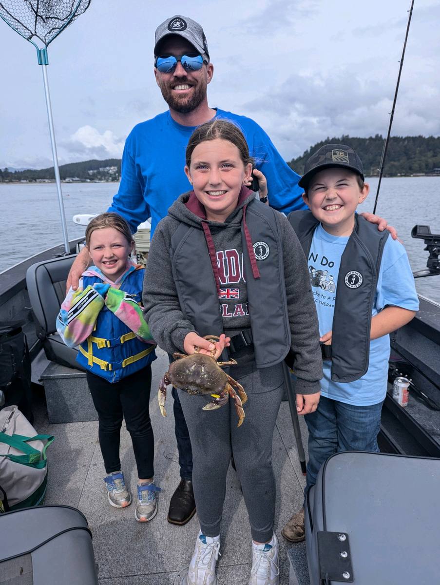 Guided Oregon Coast fishing and crabbing trip with Keeping It Reel Guide Service