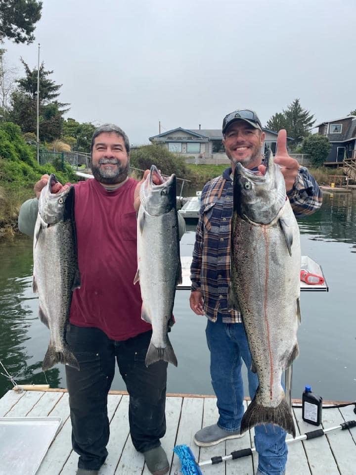 Guided Oregon Coast fishing and crabbing trip with Keeping It Reel Guide Service