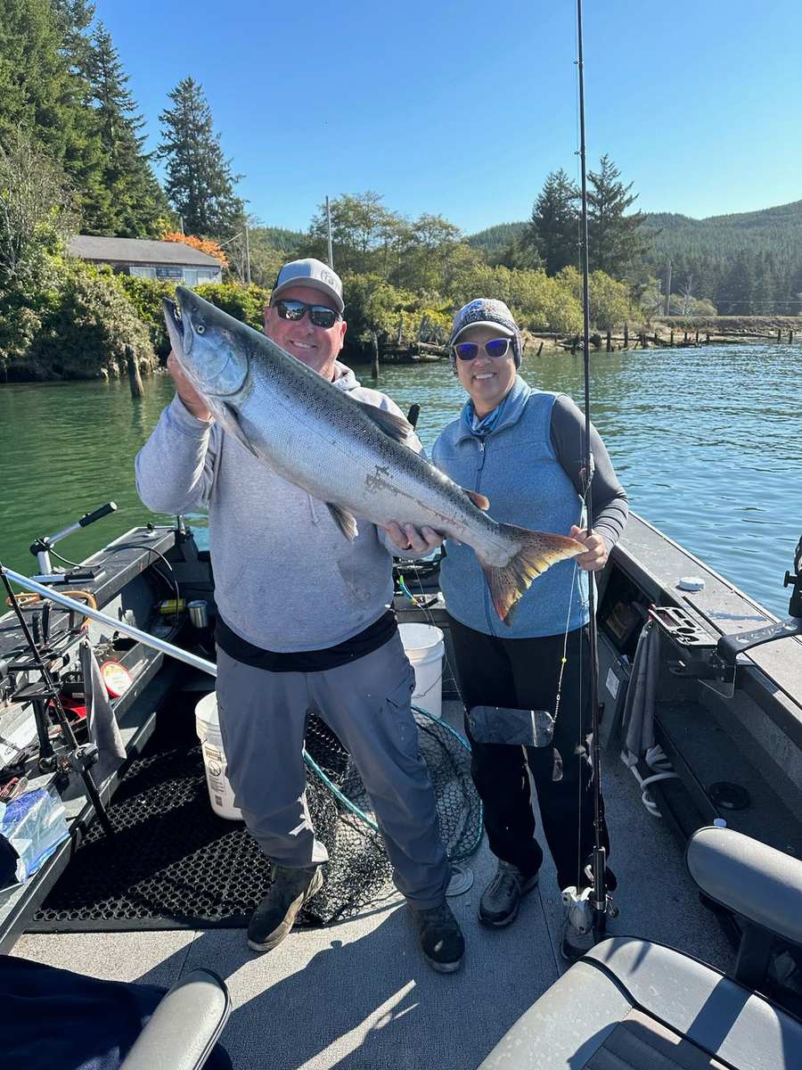 Guided Oregon Coast fishing and crabbing trip with Keeping It Reel Guide Service